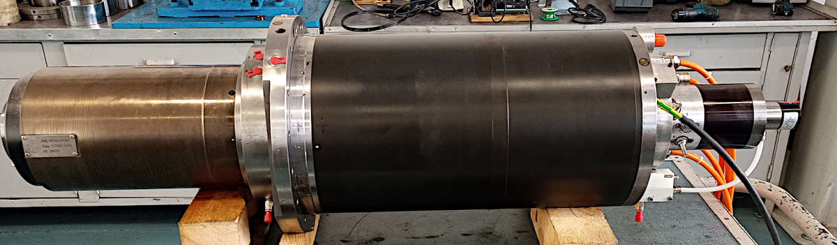 HIGH FREQUENCY SPINDLE FOR MILLING KESSLER AFTER REPAIRING