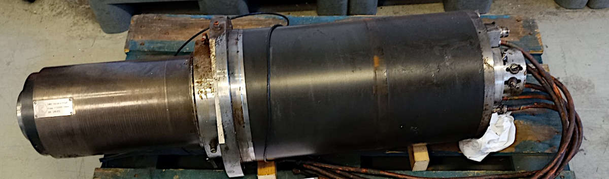 HIGH FREQUENCY SPINDLE FOR MILLING KESSLER BEFORE REPAIRING