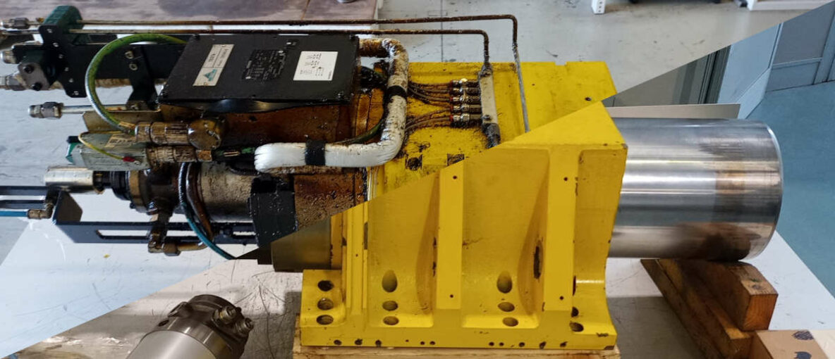 RIPARAZIONE COMPLETA ELETTROMANDRINO DA TORNITURA FAMAR - ATTACCO ASA 5 – 10.000 RPM