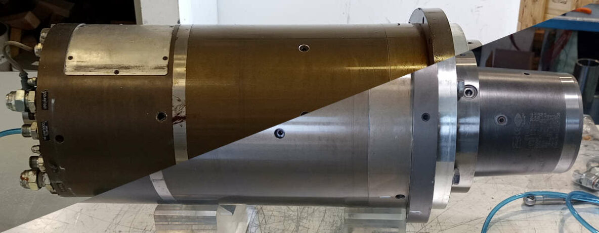 RIPARAZIONE COMPLETA ELETTROMANDRINO DA FRESATURA GAMFIOR – ATTACCO HSK A63 – 20.000 RPM