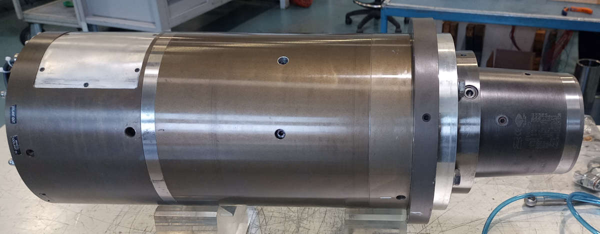 HIGH FREQUENCY SPINDLE FOR MILLING GAMFIOR AFTER REPAIRING