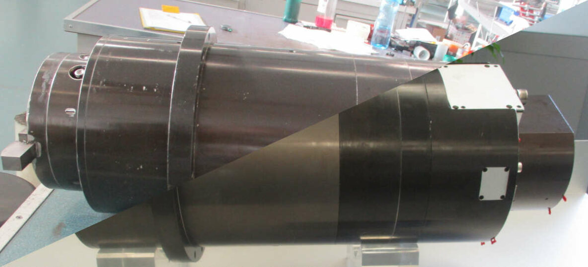 RIPARAZIONE ELETTROMANDRINO DA FRESATURA OMLAT